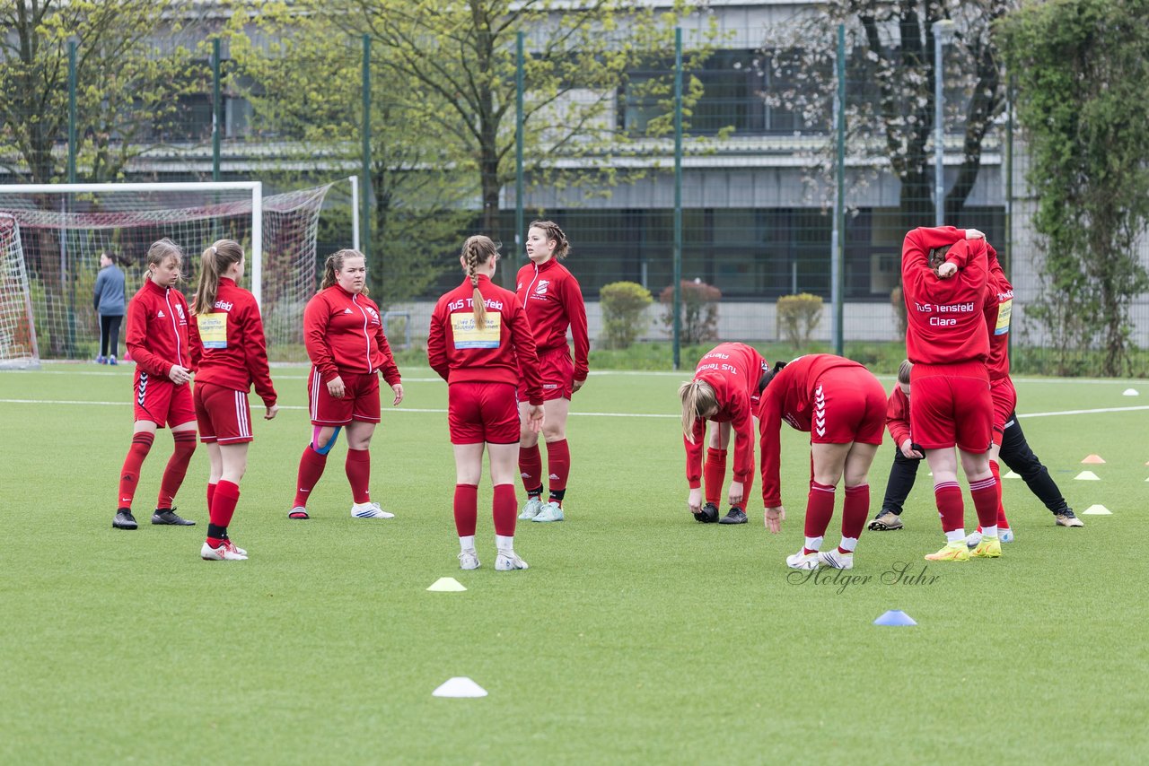 Bild 135 - wBJ SV Wahlstedt - TuS Tensfeld : Ergebnis: 0:0